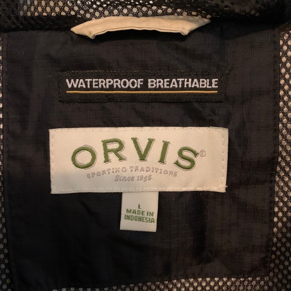 Orvis sporting waterproof rain jacket - Picture 3 of 3